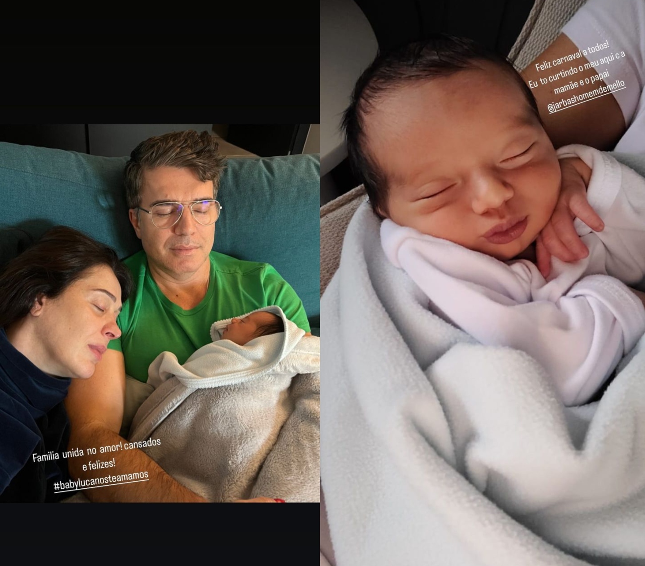 Claudia Raia, Jarbas e Luca