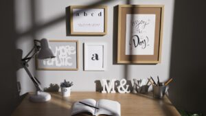 decoração para escritório