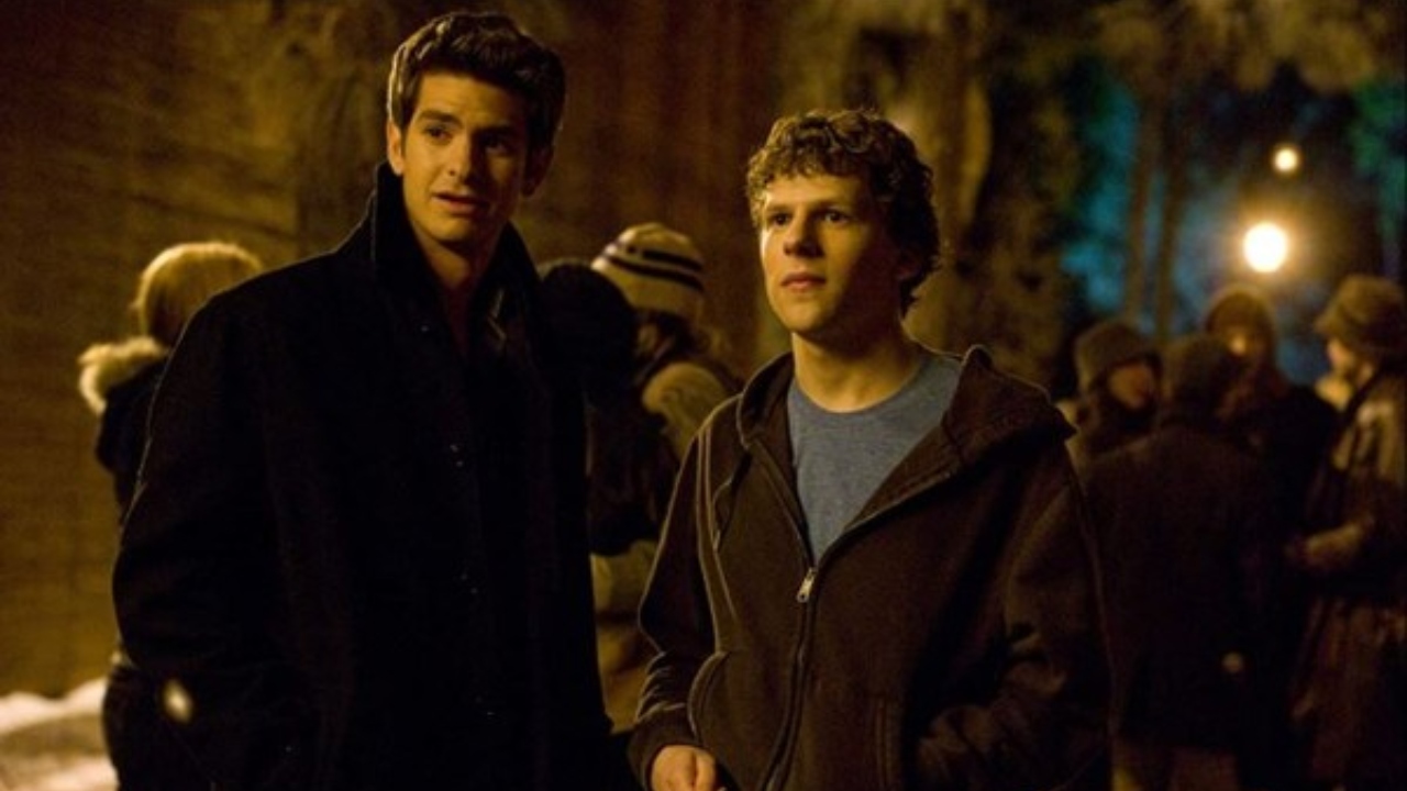 Eduardo Saverin interpretado por Andrew Garfield no filme 'A Rede Social'