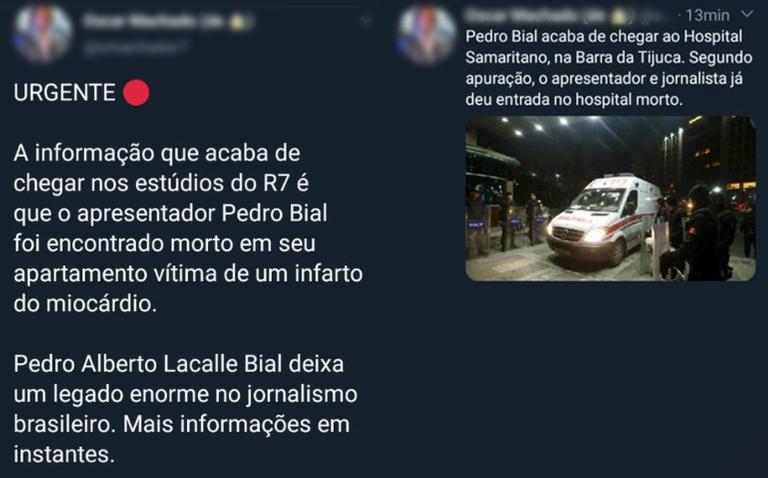 fake news Bial