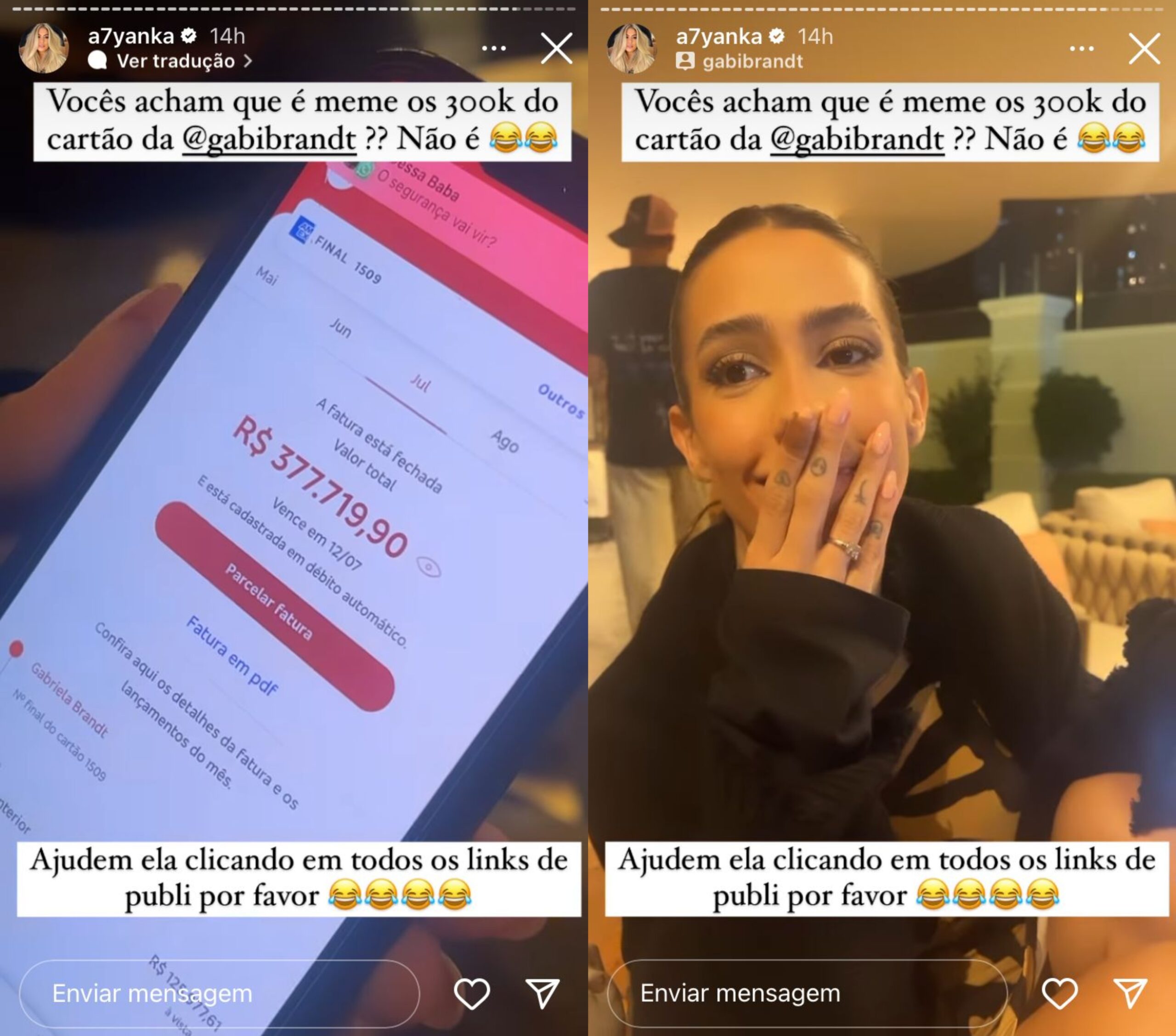 Confira o valor gasto por Gabi Brandt em sua viagem internacional - Reprodução/Instagram