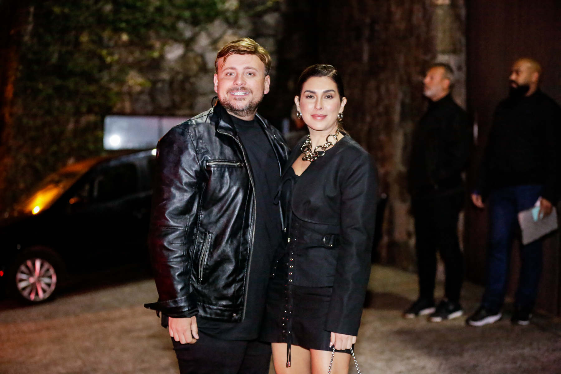 Fernanda Paes Leme na festa de Luciano Huck e Angélica