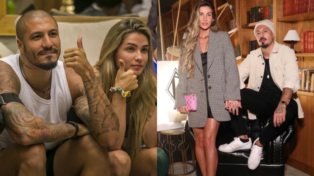 Fernando Medeiros e Aline Gotschalg estão juntos desde o 'BBB 15'