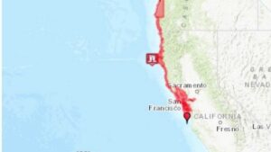 forte terremoto na califórnia