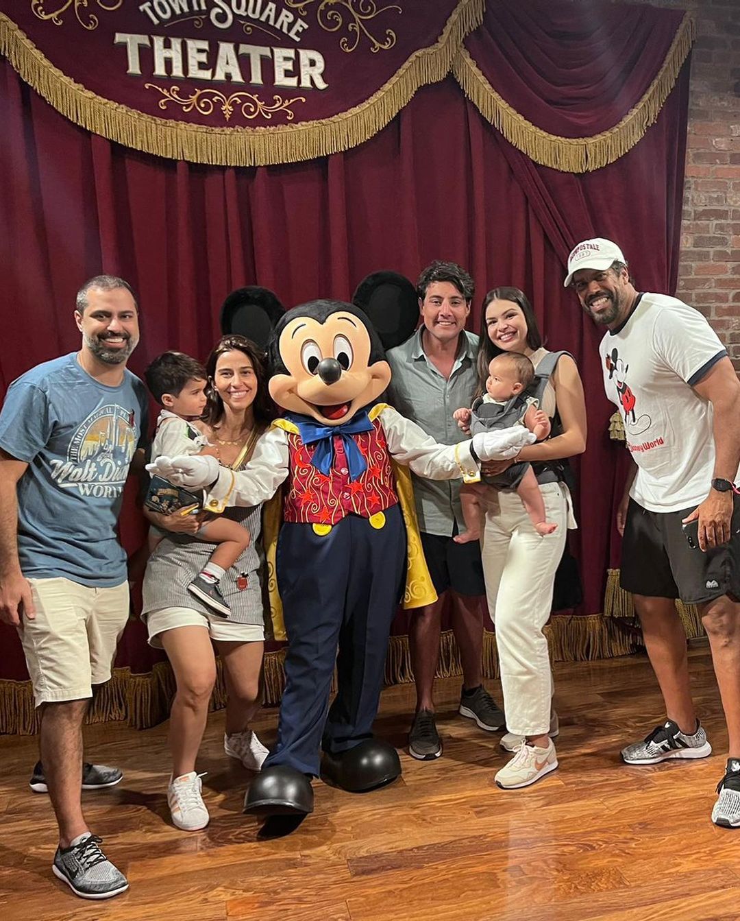 Foto Bruno de Luca na Disney