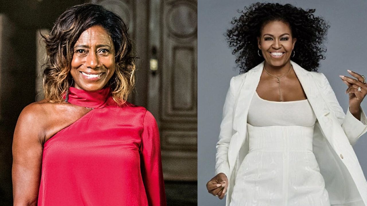 Instagram/@gloriamariareal e @michelleobama