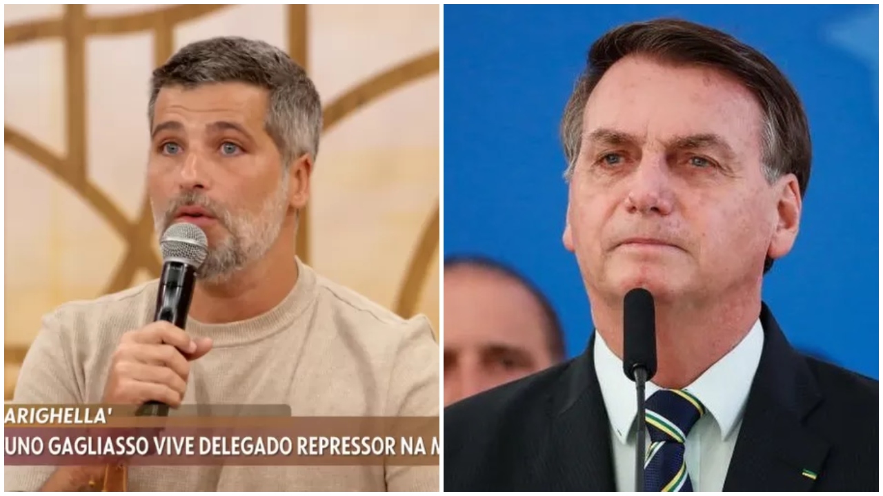 TV Globo e Instagram/@jairbolsonaro