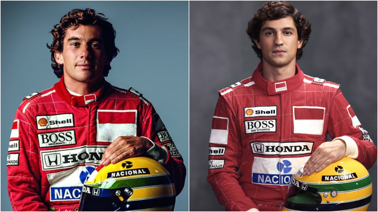 Fotos: Reprodução/Instituto Ayrton Senna e Divulgação/Netflix