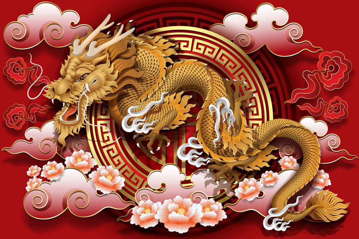 Dragão é o quinto signo do Horóscopo Chinês (Imagem: krisnaokky | Shutterstock)