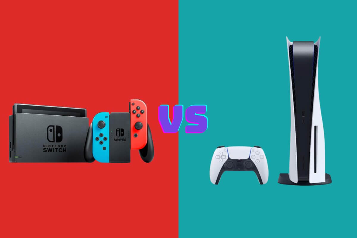 PlayStation 5 e o Nintendo Switch atendem a diferentes tipos de necessidades (Imagem: Divulgação |  Nintendo e Sony)