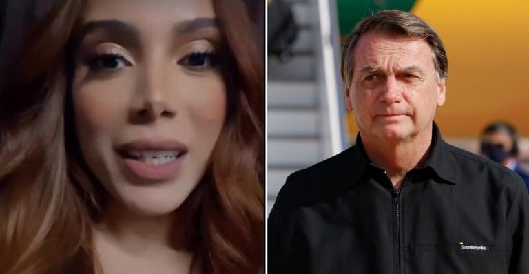 Instagram/@anitta/@jairbolsonaro