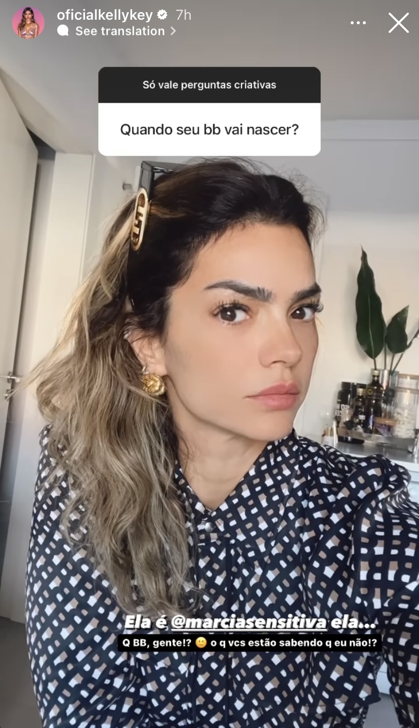 Kelly Key nos Stories