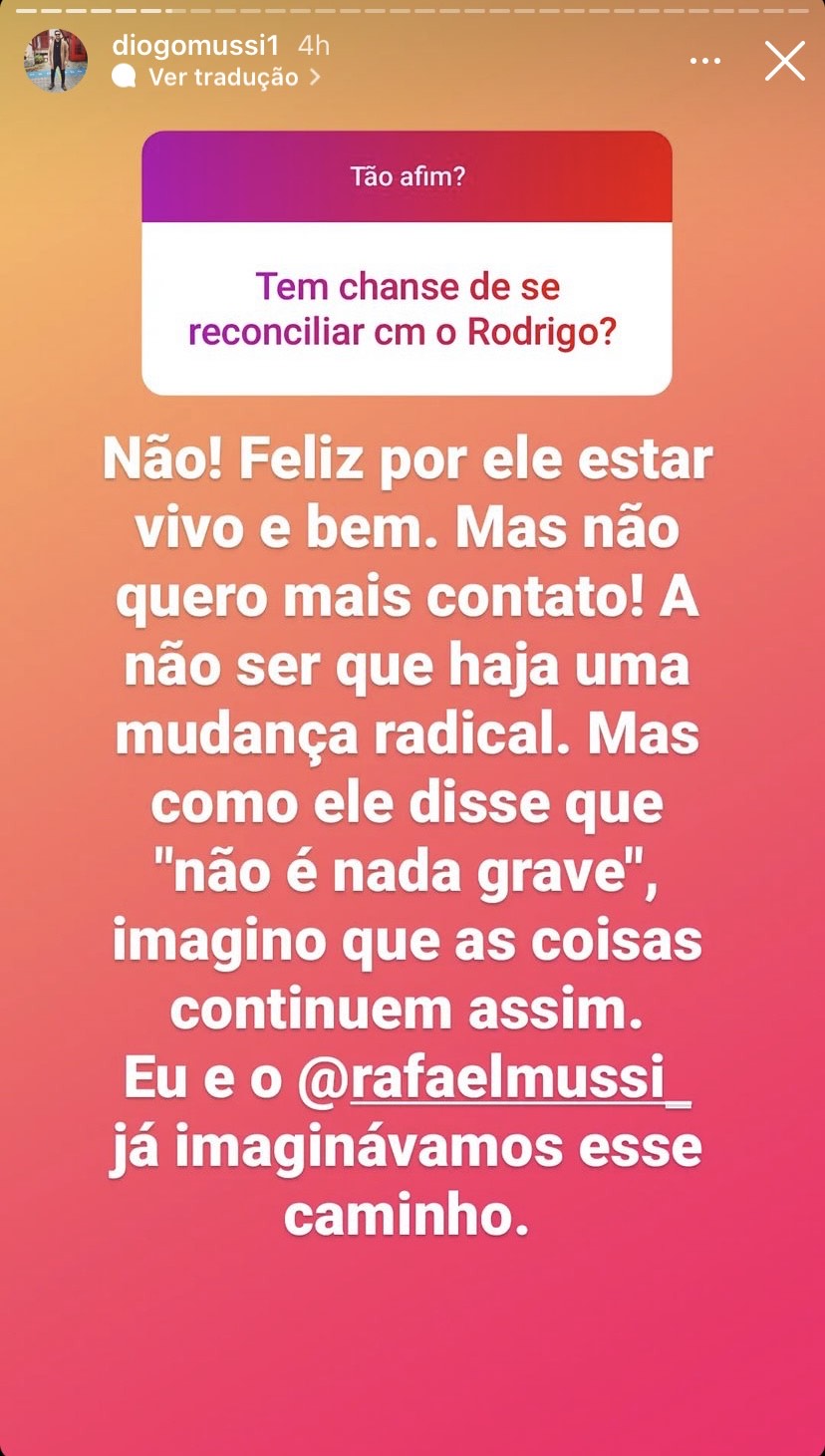 Stories de Diogo Mussi