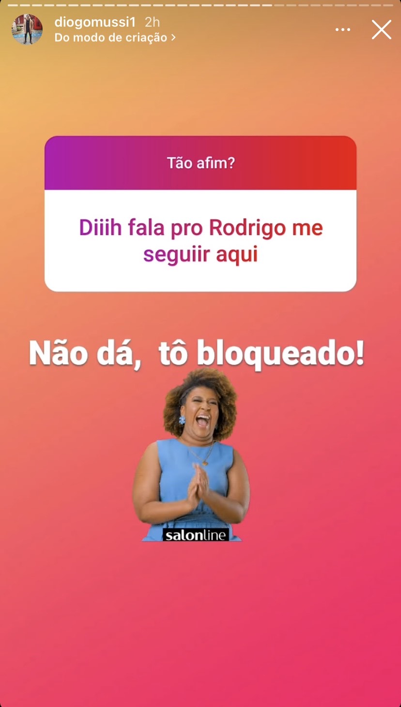 Stories de Diogo Mussi