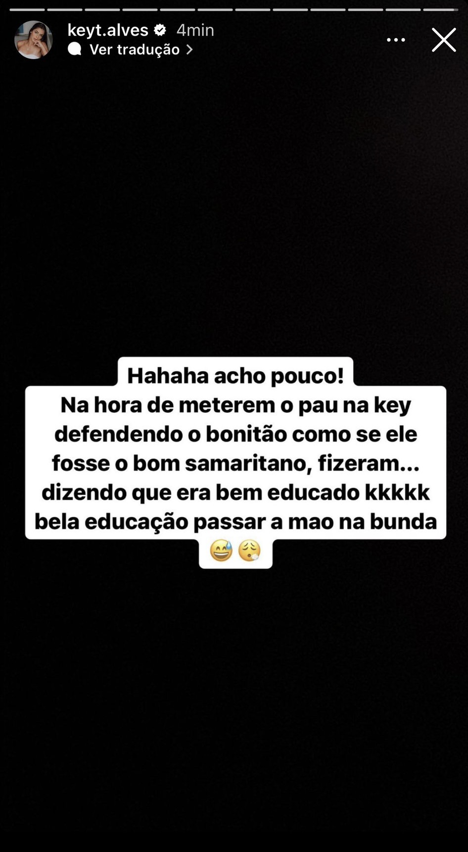 Key Alves mandando indireta para Mc Guimê e Lexa