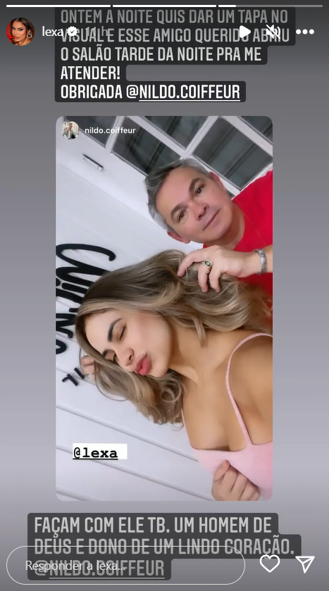 Lexa novo visual