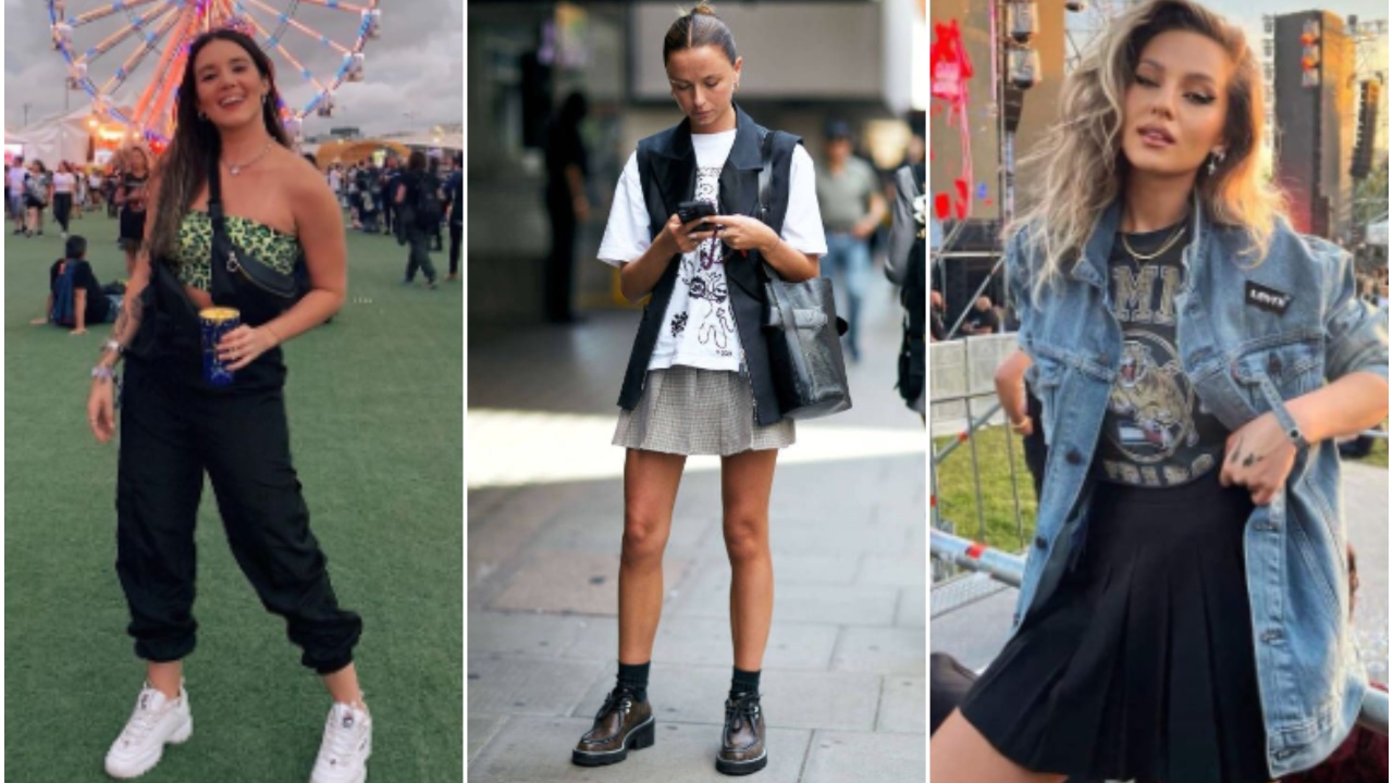 Inspirações de looks confortáveis para o Rock in Rio