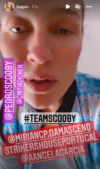 Luana Piovani faz campanha para Pedro Scooby