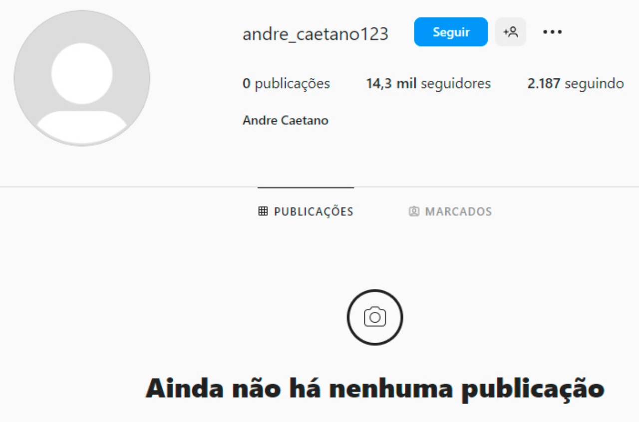 namorado de Babi Cruz some das redes sociais