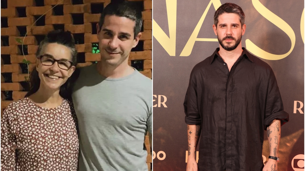 Lucélia Santos e o filho, Pedro Neschling