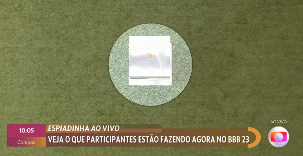 botão do quarto branco BBB 23
