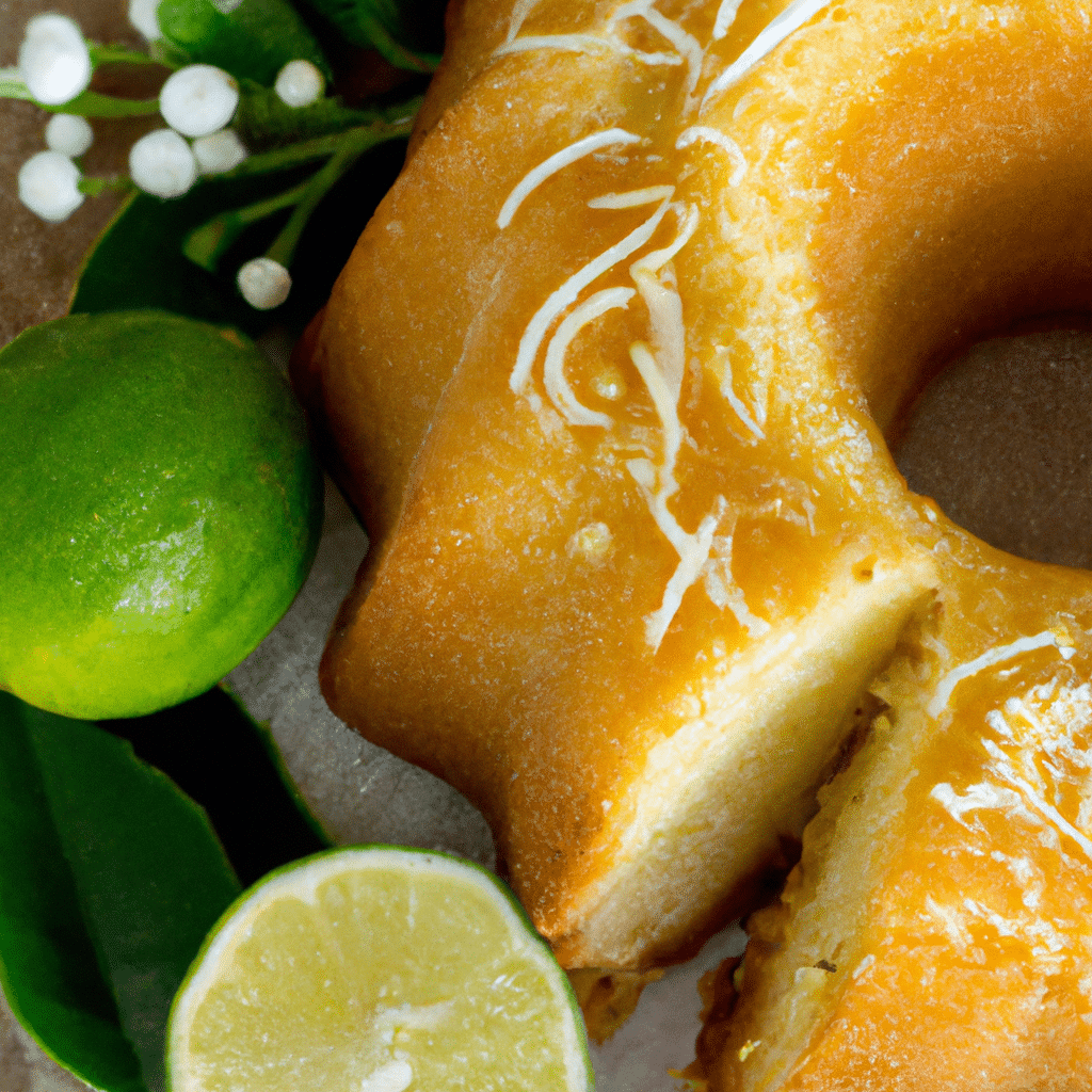 Imagem de Bolo de Limão com Cobertura de Limão