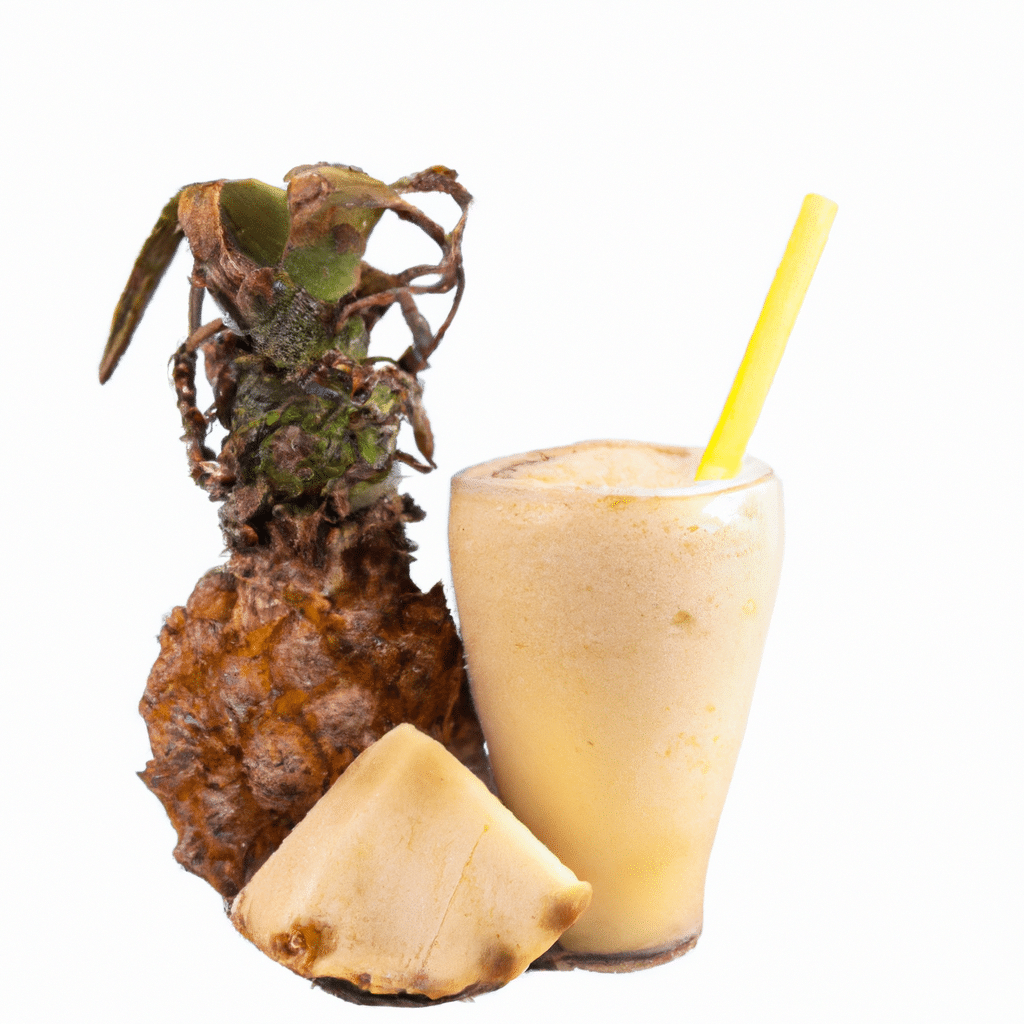 Imagem de Smoothie de Abacaxi e Coco Refrescante
