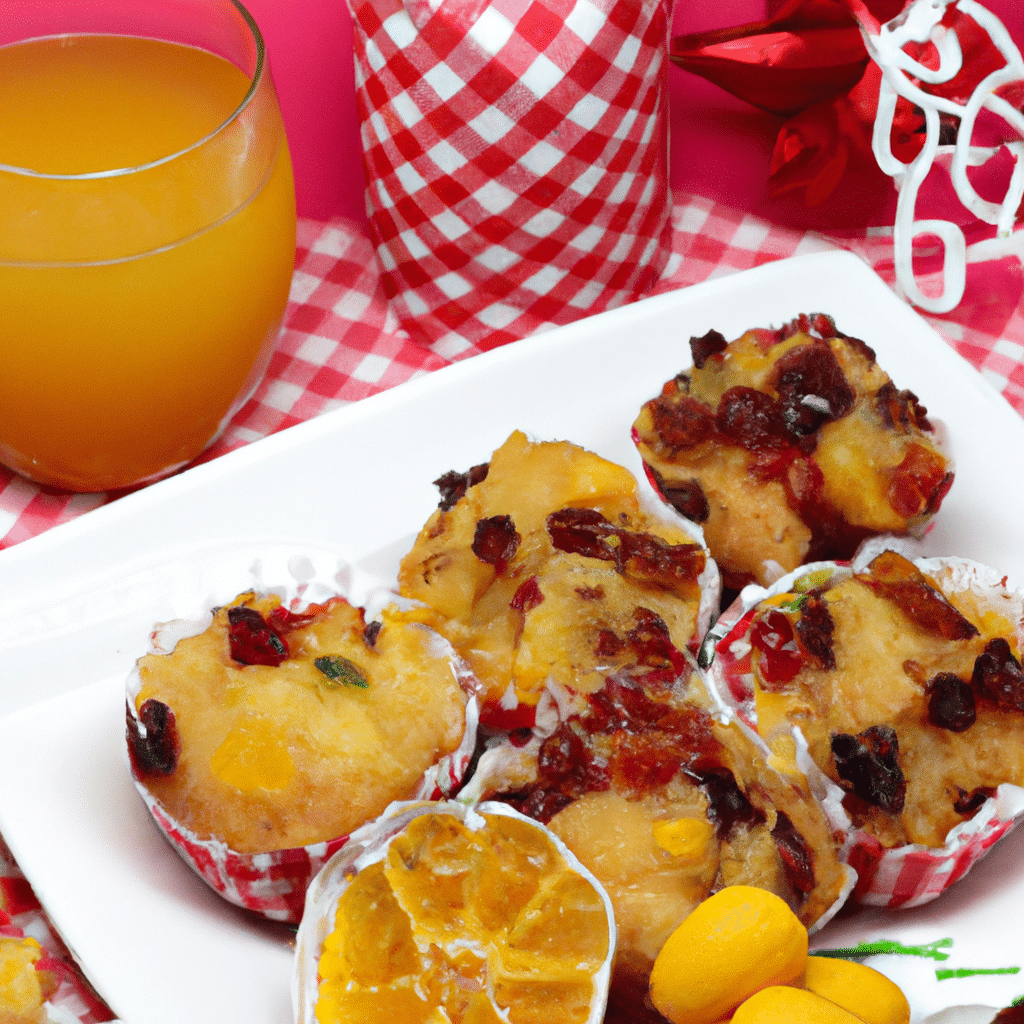 Imagem de Bolinhos de Natal de Cranberry e Laranja