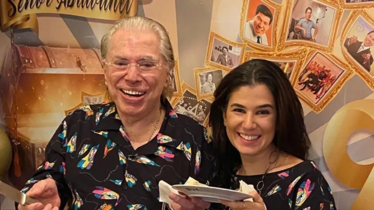 Renata é a caçula de Silvio Santos