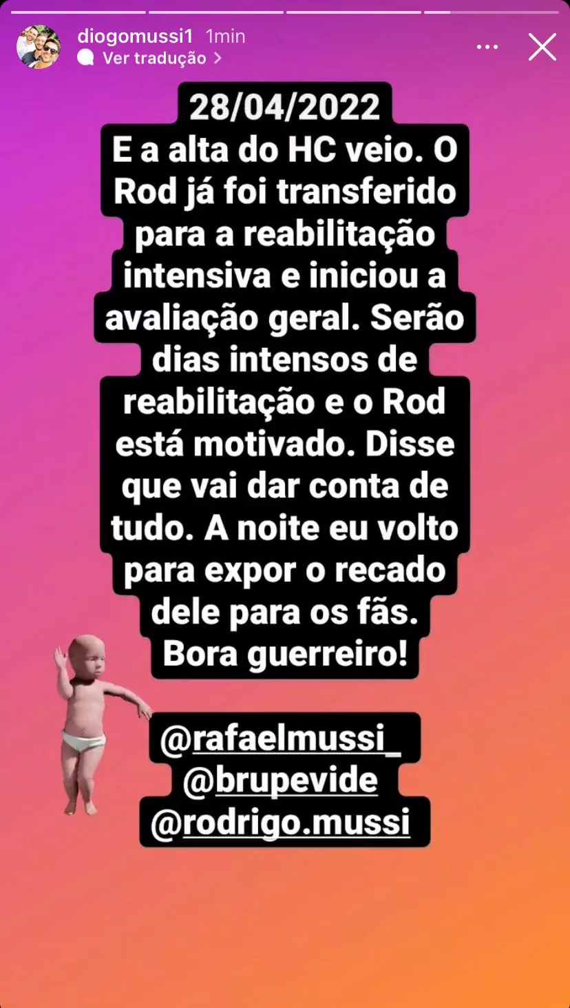 Instagram de Diogo Mussi
