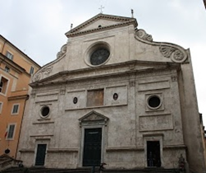 Igreja de Santo Agostinho, em Roma, na Itália