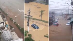 situação de emergência em SC