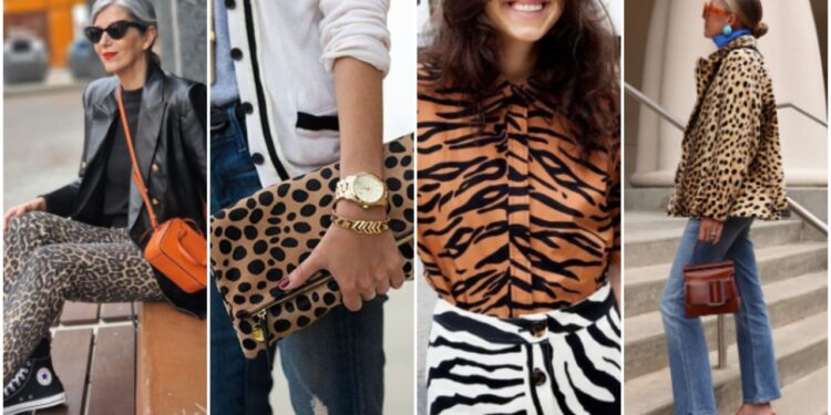 como usar animal print