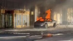 Explosão de carro da Tesla em Las Vegas: