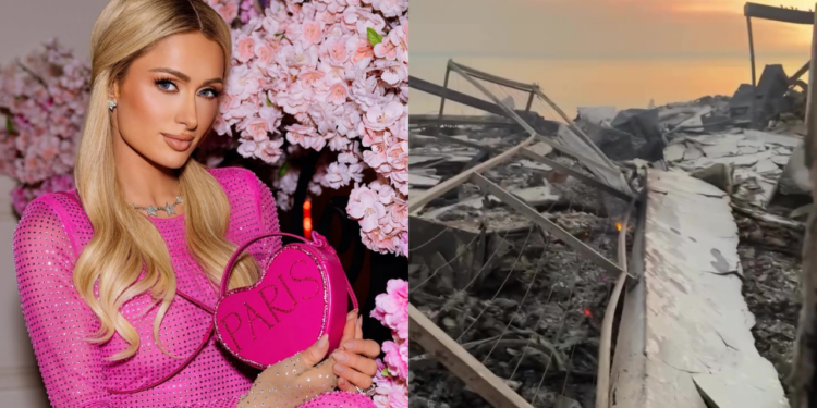 Paris Hilton incêndios Los Angeles