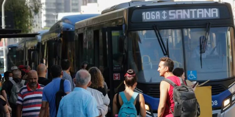 passagem de ônibus em SP