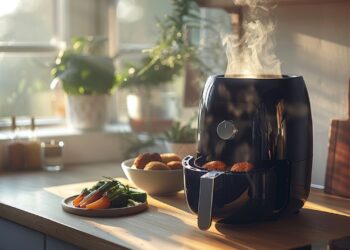 acidentes com airfryer