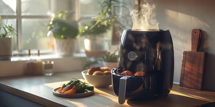 acidentes com airfryer