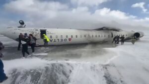 avião pode capotar