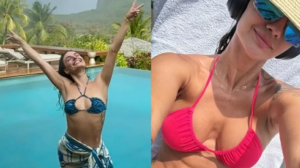 Biquini invertido: tendência inspira famosas. Você usaria?