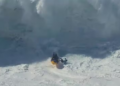 Caldo gigante em Nazaré. Imagem: reprodução