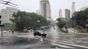 Quando a chuva vai parar em SP