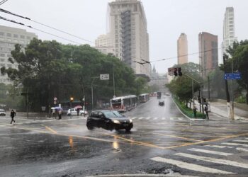 Quando a chuva vai parar em SP