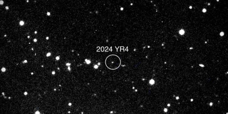 asteroide 2024 YR4