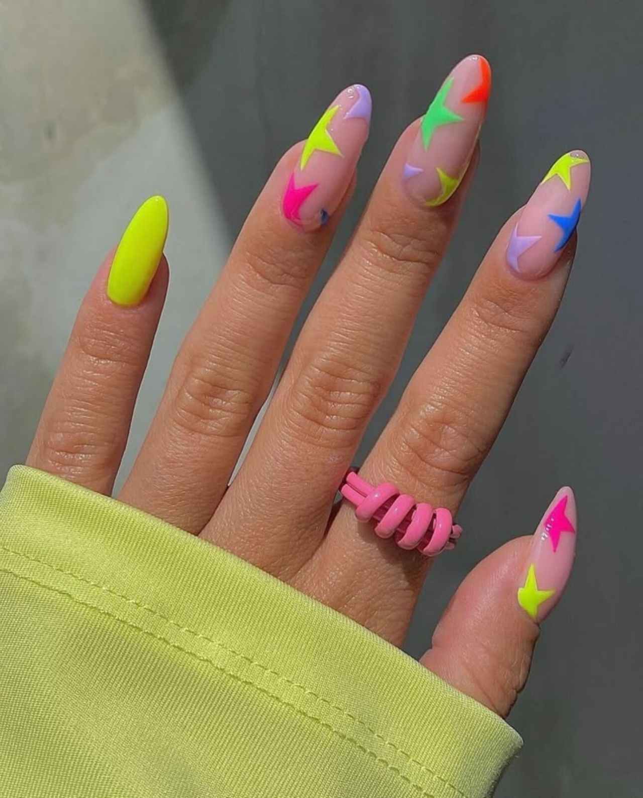 unhas para o carnaval