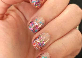 unhas para o carnaval