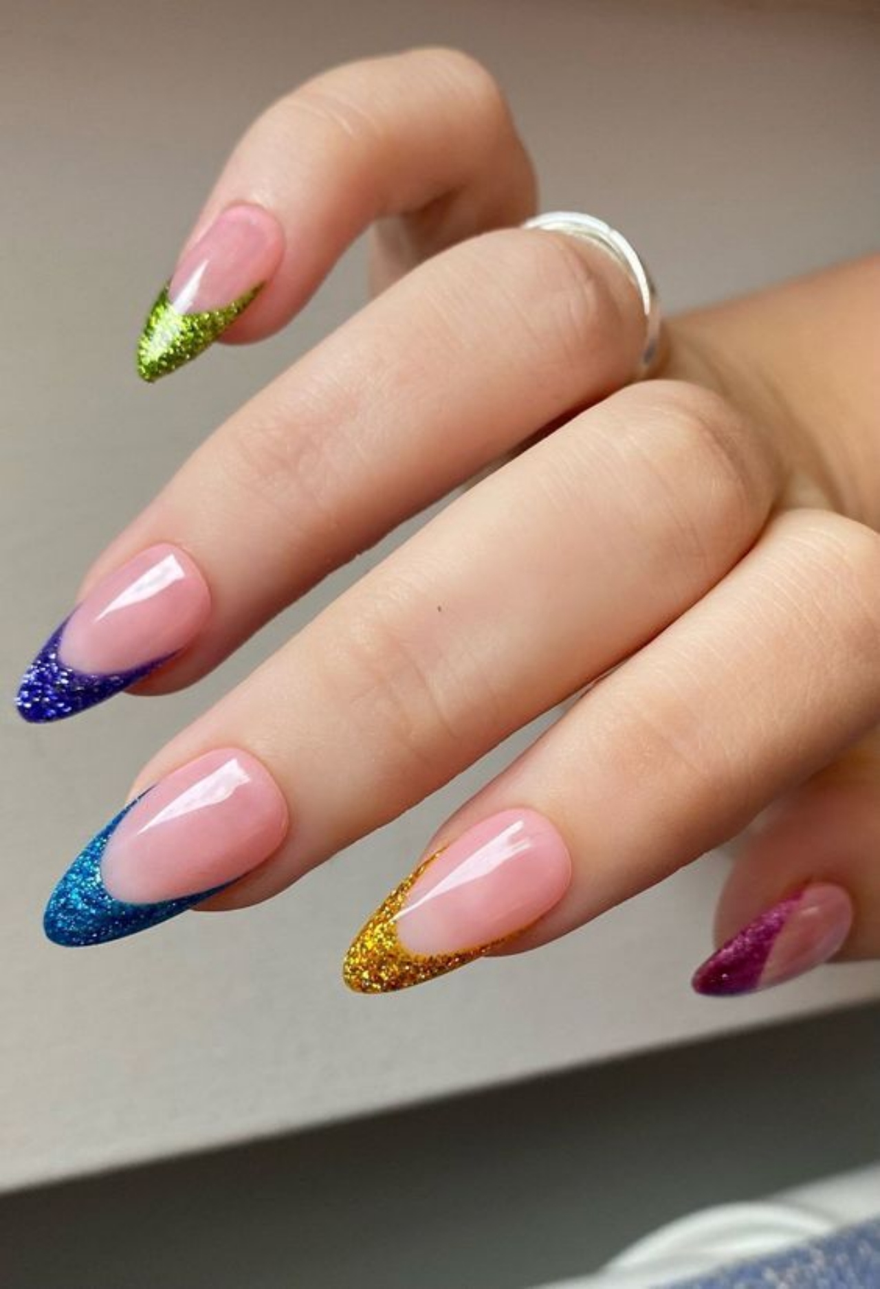 unhas para o carnaval