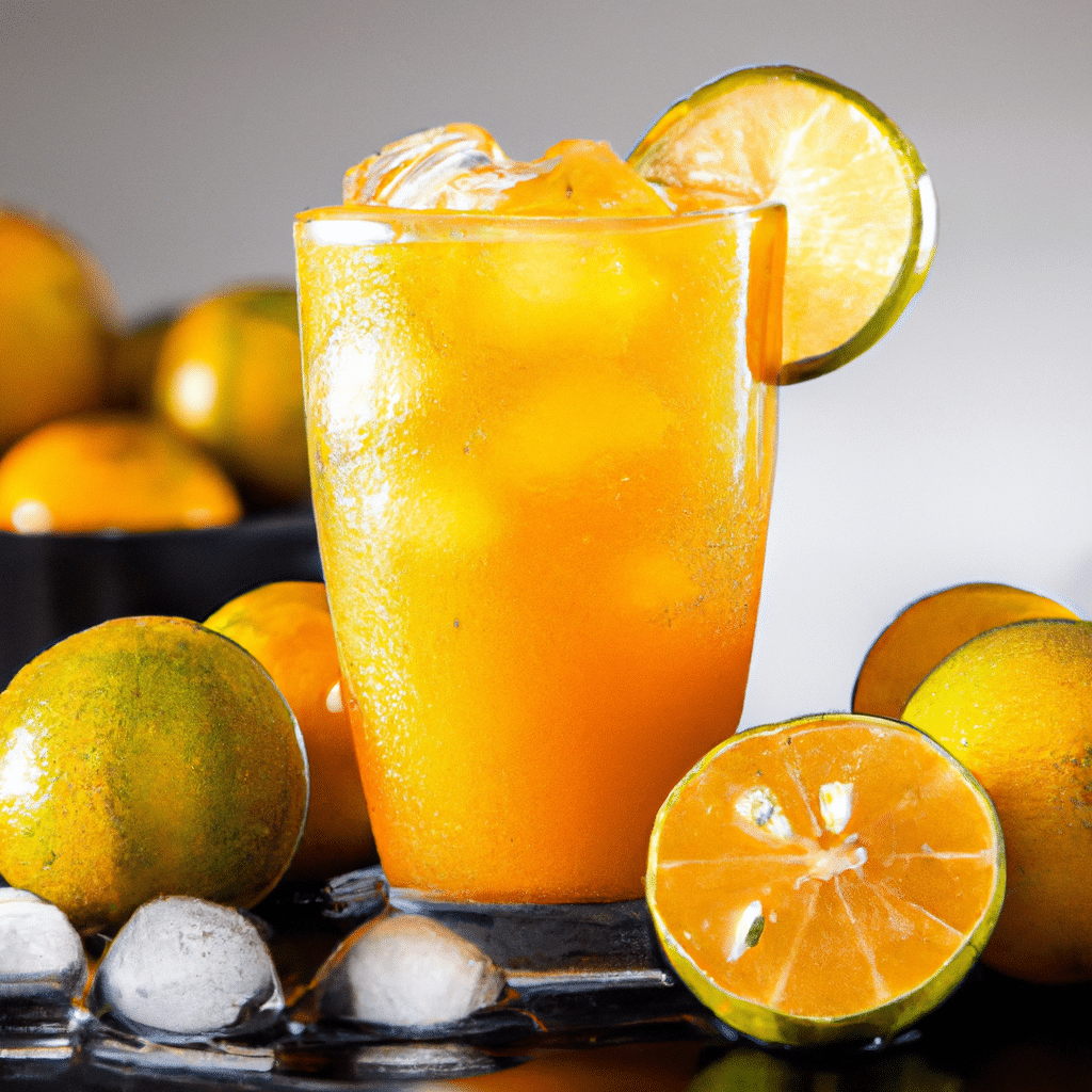 Imagem de Caipirinha de Tangerina