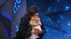Roberta Miranda cão de suporte emocional