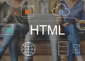 Ilustração de HTML - Créditos: depositphotos.com / Rawpixel